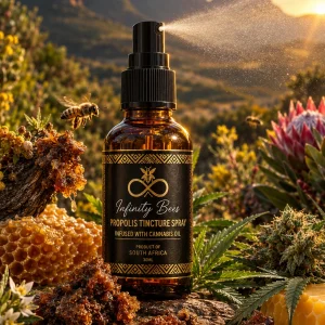 Propolis Tincture Oil and Cannabis Oil