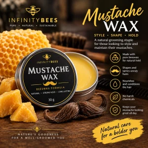 Bees Wax Mustache