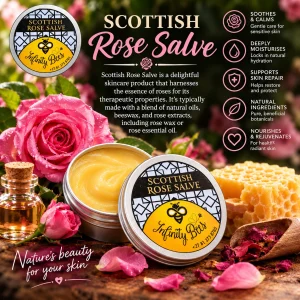 Bees Wax Scottish Rose Salve